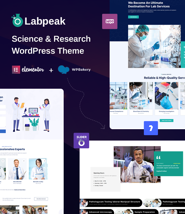 Labpeak WordPress Theme