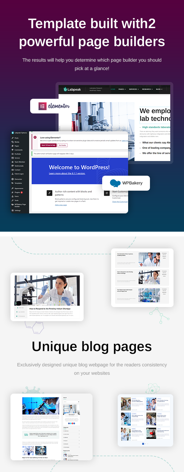 Labpeak WordPress Theme